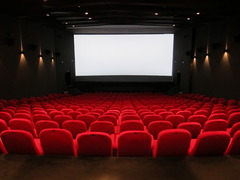 <p>cinema; movie theater</p>