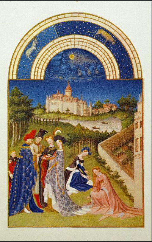 <p>Limbourg Brothers, Très Riches Heures de Jean de Berry, 1413-1416</p>