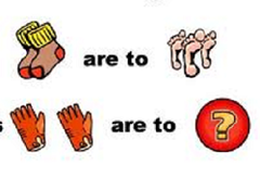 <p>A comparison to help explain something.</p>