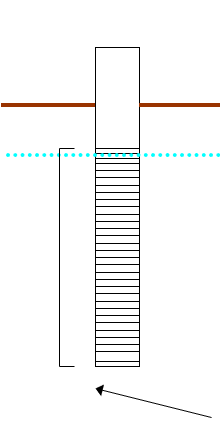 <p></p><p></p><p><span style="background-color: transparent;">Has a longer screen that shows the water table surface → screen interval in saturated and unsaturated zones</span></p><p>- can measure hydraulic head</p><p></p>