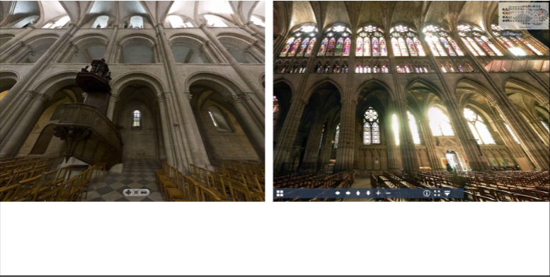 <p><span style="background-color: transparent;">What role did/does stained glass play in creation of "place" at St. Denis (and other Gothic churches)?&nbsp;</span></p><p><span style="background-color: transparent;">How is the effect and appearance of stained glass similar to or different from mosaic decoration in contemporary Byzantine churches?</span></p>