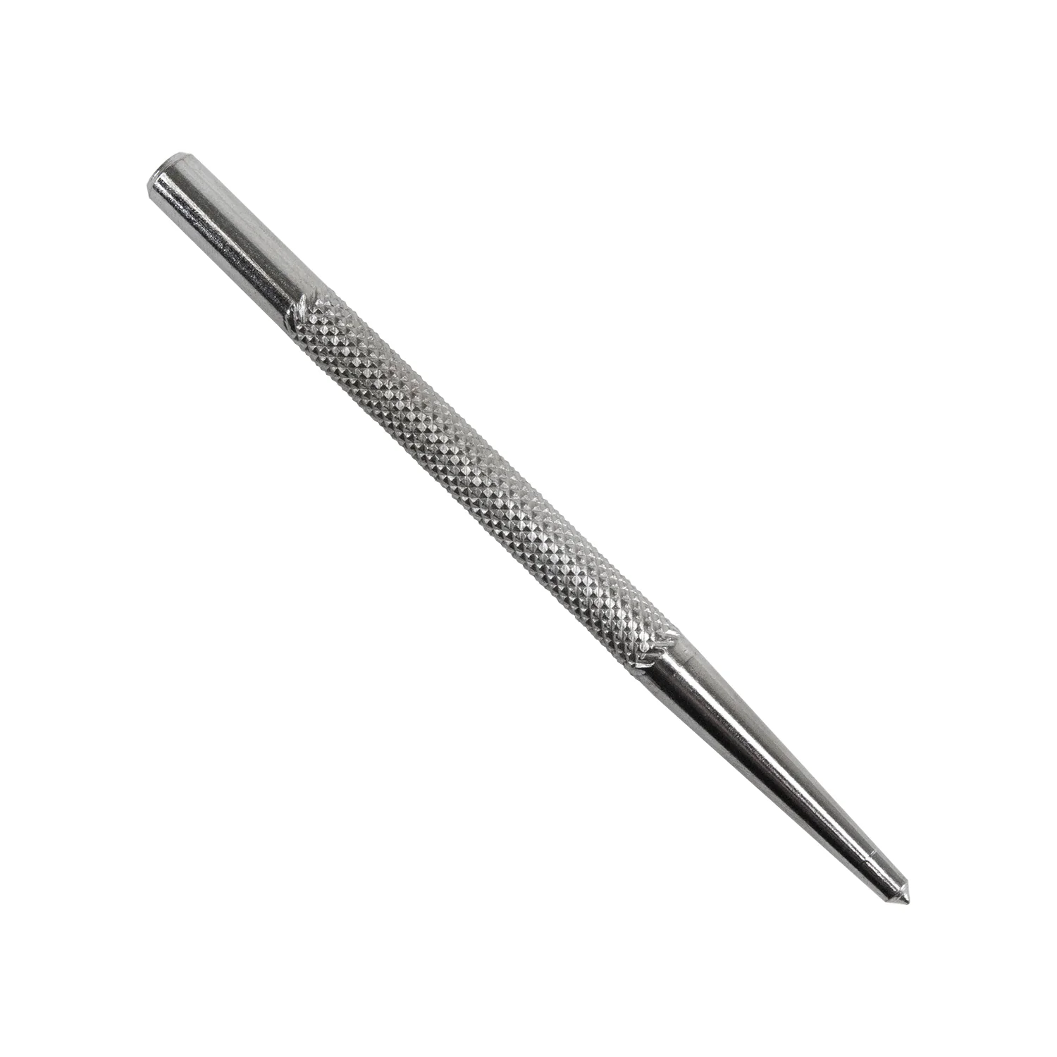 <p>Manufactured in various sizes and lengths, it is used to mark precise drill points on metal and other materials.</p>