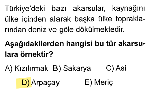 <p>Arpaçay, kaynağını Türkiye topraklarından (Çıldır Gölü çevresi) alır, Ermenistan ile sınırımızı oluşturur ve ülke dışına çıkarak Aras Nehri ile birleşip Hazar Denizi'ne dökülür.</p>
