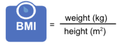 <p><span style="background-color: transparent;">provides the most convenient population-level measure to estimate excess weight</span></p><ul><li><p><span style="background-color: transparent;">Limitation: Represents excess weight and body size rather than excess body fat (can’t help you determine who is “healthy”, so not good from an individual standpoint; doesn’t tell you the full story)</span></p></li></ul><p></p>