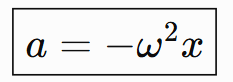 <p>acceleration is greatest in magnitude at maximum displacement</p>