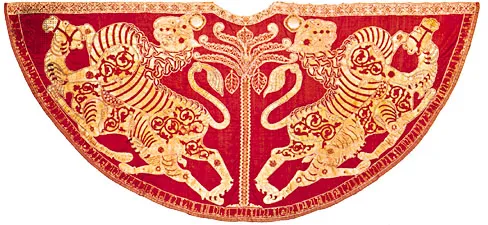 <p>Coronation Mantle of Roger II</p>