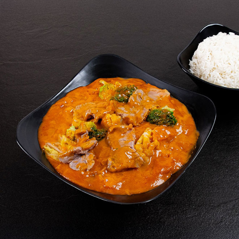 <p>Curry rouge plus piquant</p>