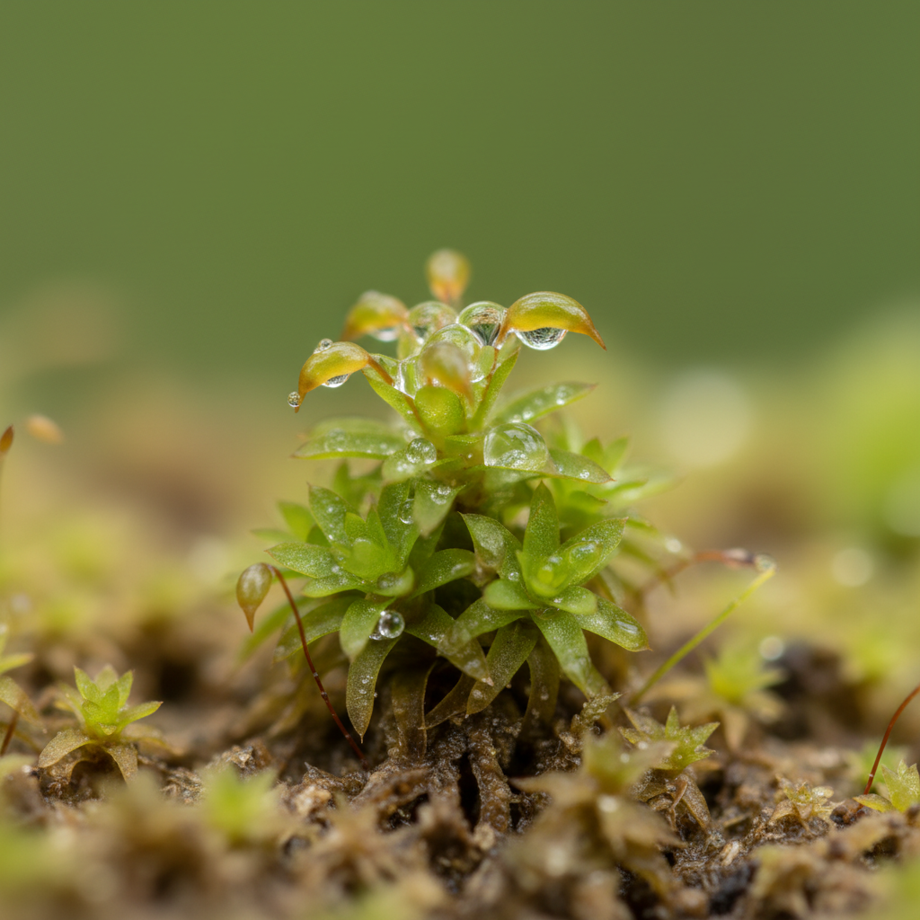 <p>The stage in a moss life cycle that produces sperm and egg cells.</p>