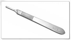 <p>US: /ˈskæl.pəl/UK: /ˈskæl.pəl/ Example: The surgeon held the sterile _____ with precision. A small, extremely sharp knife used by surgeons in operations. Dao mổ Dao phẫu thuật siêu sắc nhọn, dẹt.</p>