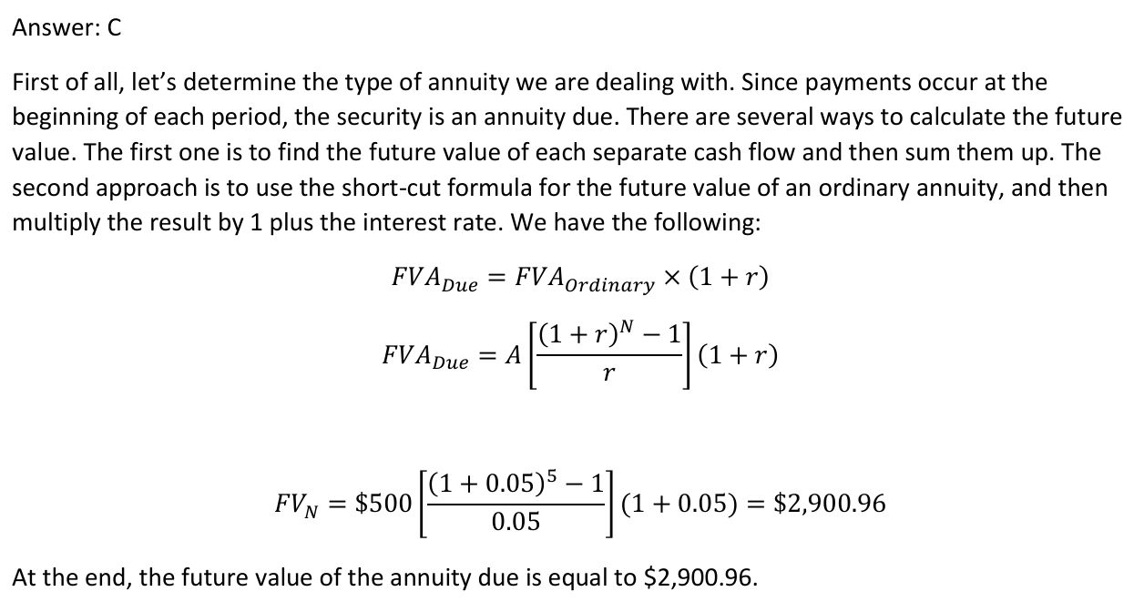 <p>Answer C, see image for explanation</p>