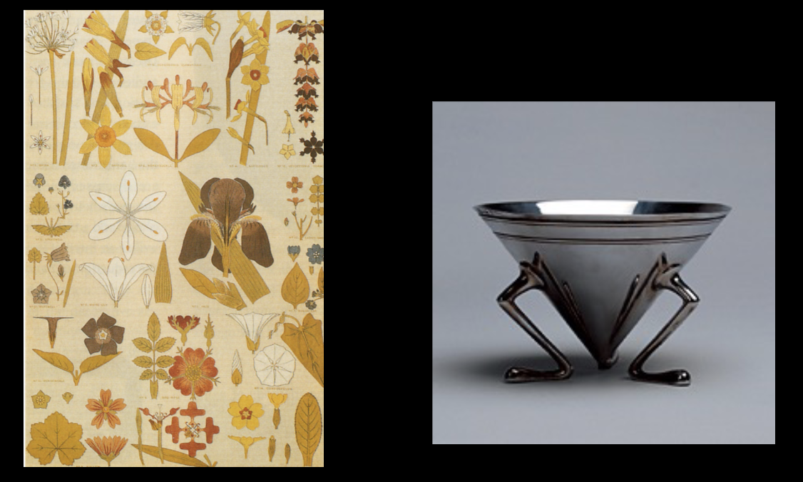 <p><span style="background-color: transparent;">Who designed Leaves and Flowers from Nature and the bowl?</span></p>