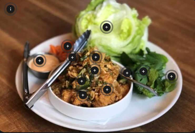 <p>cashew chicken lettuce wraps</p>