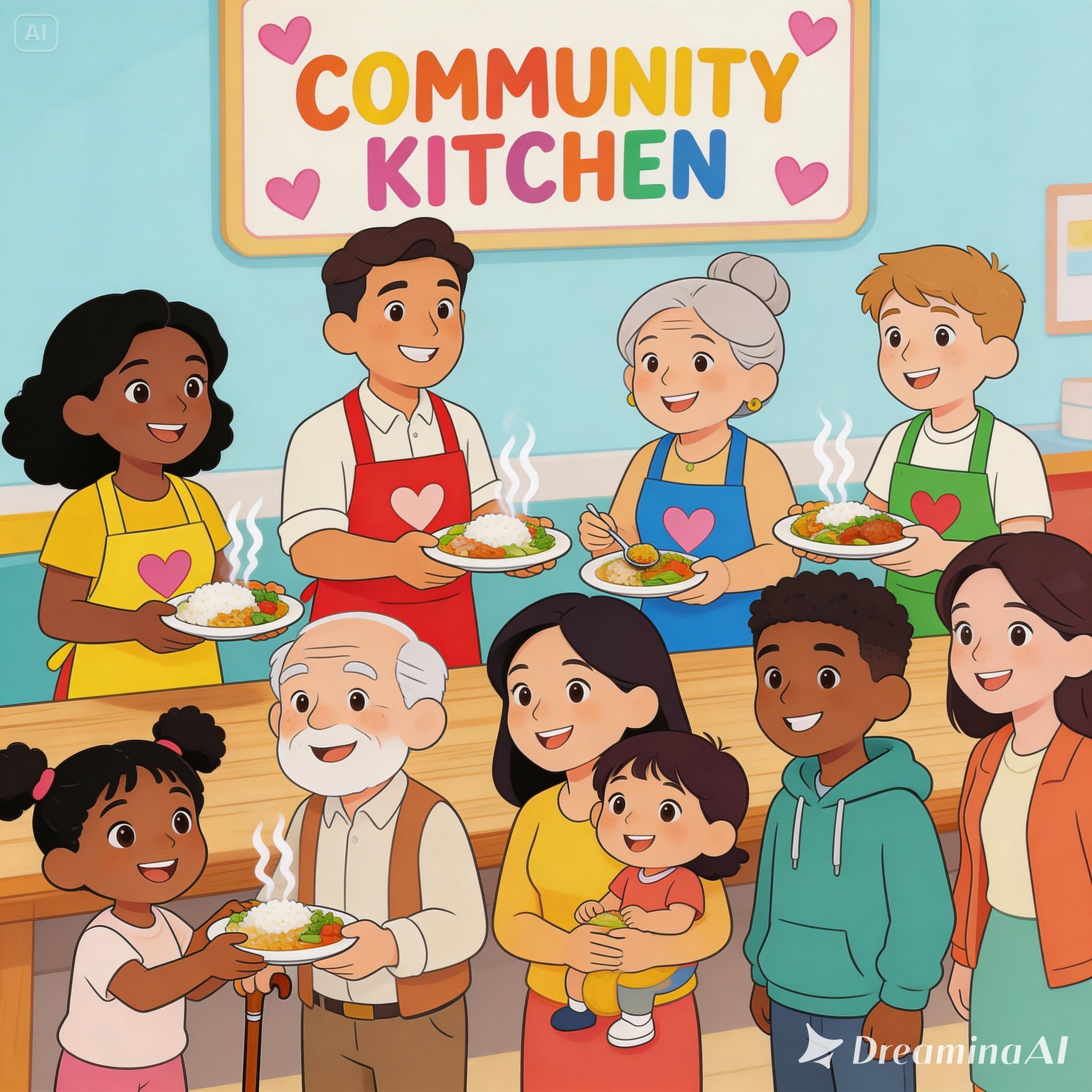 <p><span>Give free meals</span></p>