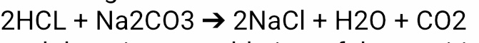 <p>HCl is needed to react with carbonate impurities that would also form a which precipitate and give a false positive result</p>