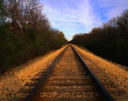 <p>objects that are farther away take up less space on the retina; parallel lines appear to converge</p>