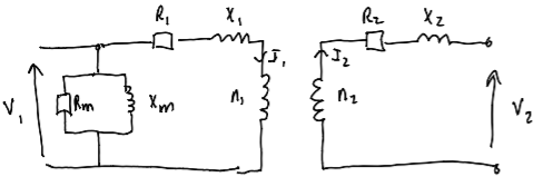 <p>Transformer open circuit test</p>