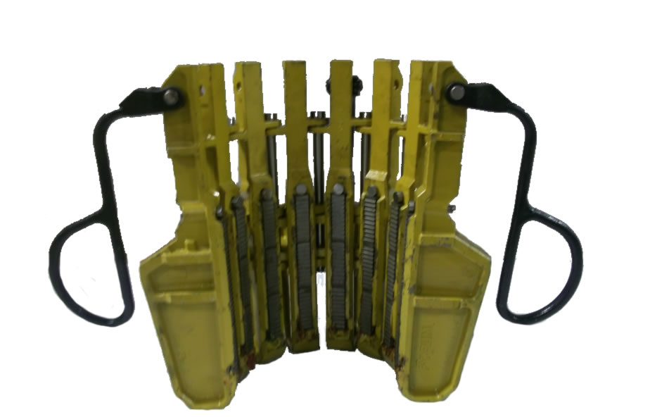 <p>Details: Interchangeable, hardened steel slip grip dies optimized to fit Woolley-style rotary slip bodies.</p>