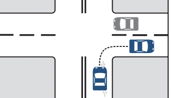 <p>As you prepare to turn <span>get as far to the right as possible. Do not make wide, sweeping turns. Unless signs direct you to do otherwise, turn into the right lane of the road you enter.</span></p>