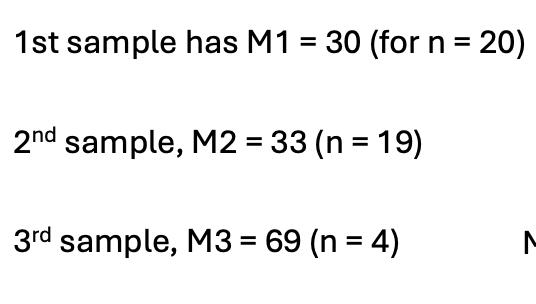 <p>The default approach</p><ul><li><p>how to calculate the mean with multiple sample sizes</p></li></ul><div data-type="horizontalRule"><hr></div><p>The better approach (solution)</p><p></p>