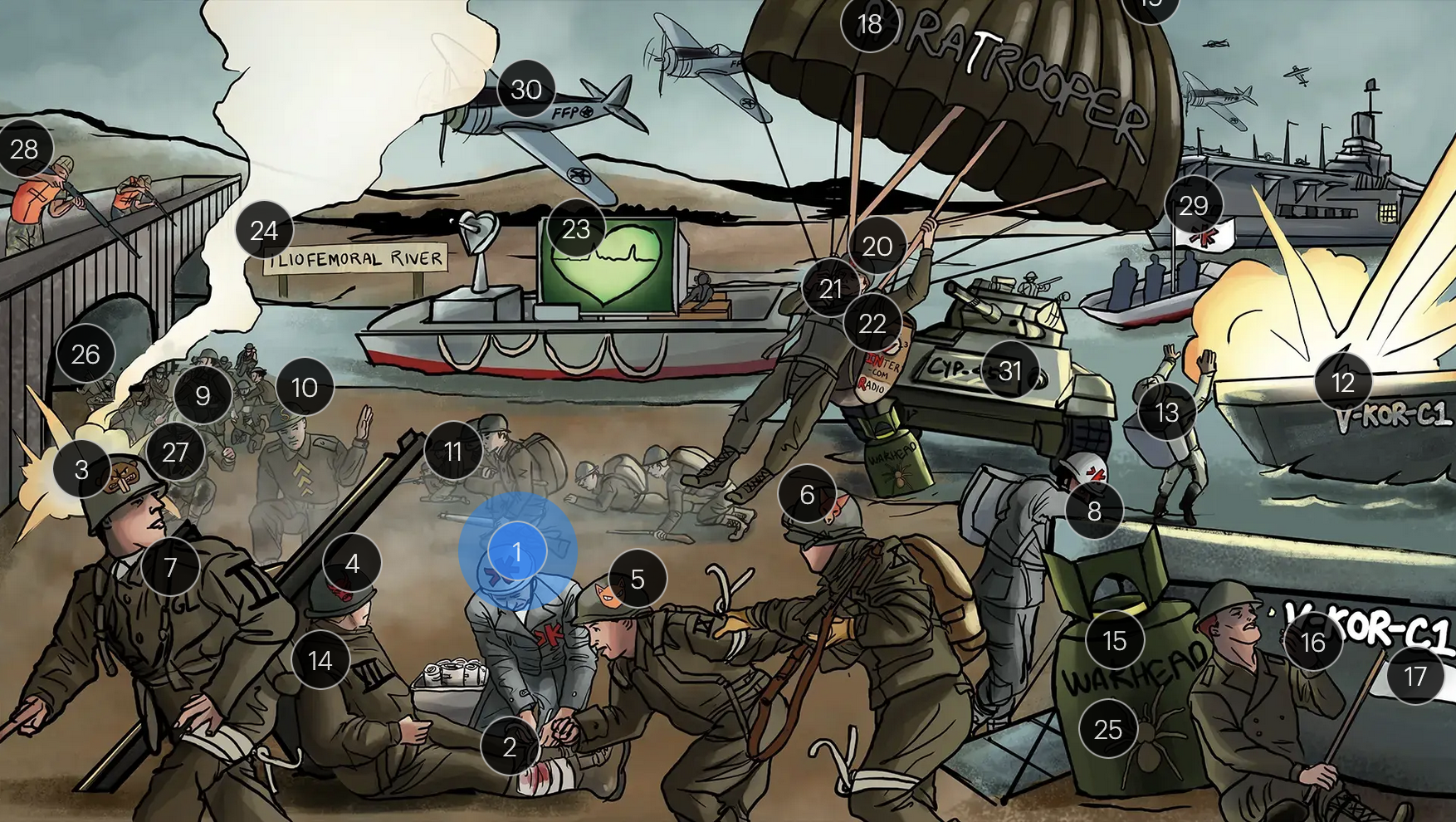 <p>Warfarin</p><p>#11 Corporal and Seargeant hold their troops back</p>