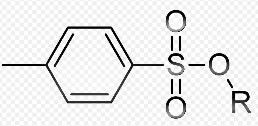 <p>tosylhydrazine used in the shapiro reaction to convert a ketone to a vinyl silane</p>