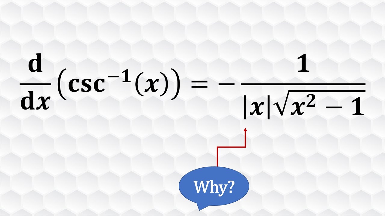 <p>-1/|x|√x²-1</p><p>-u’/|u|√u²-1</p>