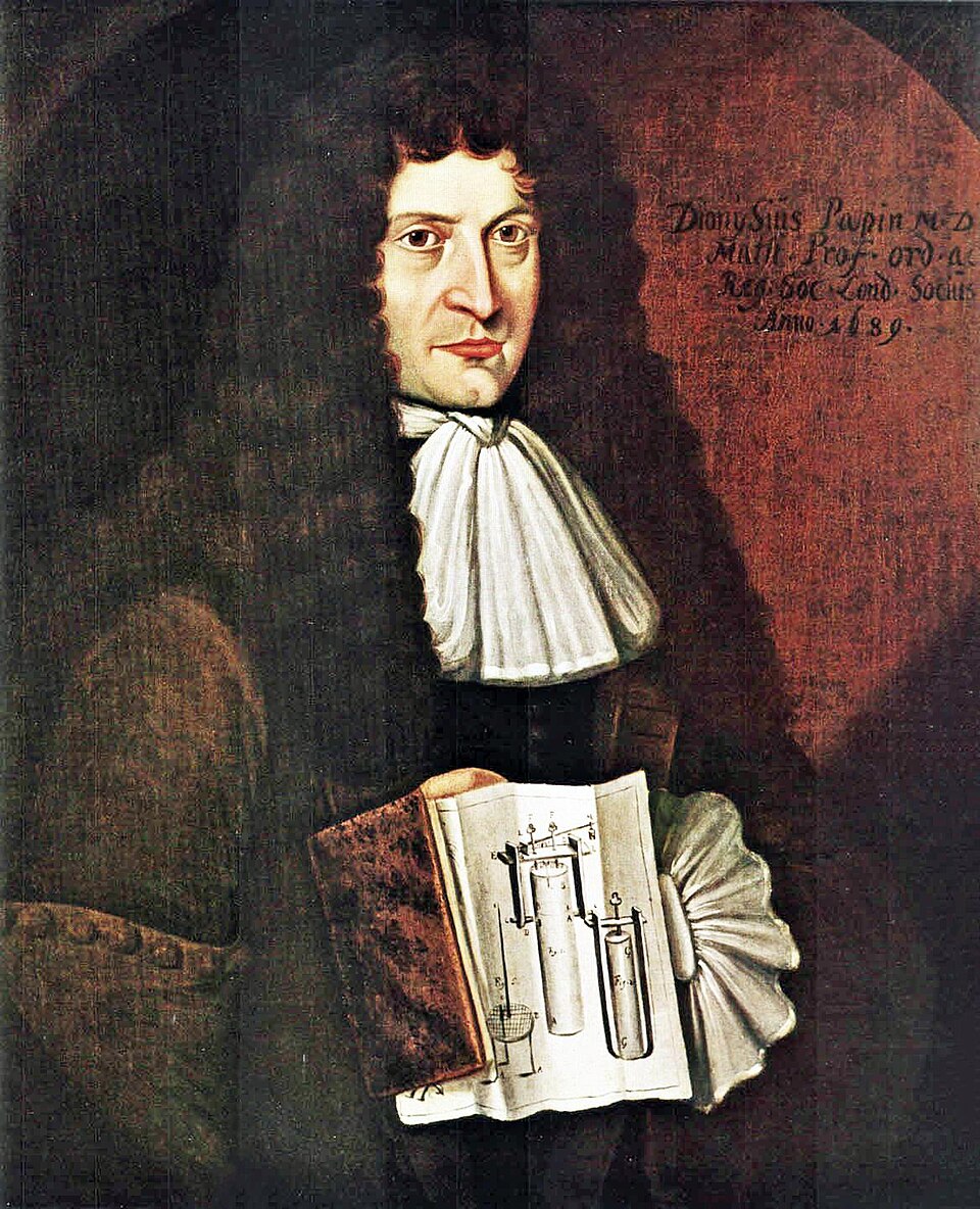 <p>1647 - 1713 - Denis Papin (All Facts) </p>