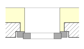 <p>extérieur en haut</p>