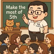 <p>make the most of sth</p><p><span>It's a </span>beautiful<span> </span>day<span> - we should ——— it.</span></p>
