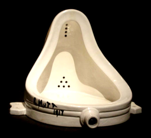 <p>Fontaine (Duchamp, 1917)</p>