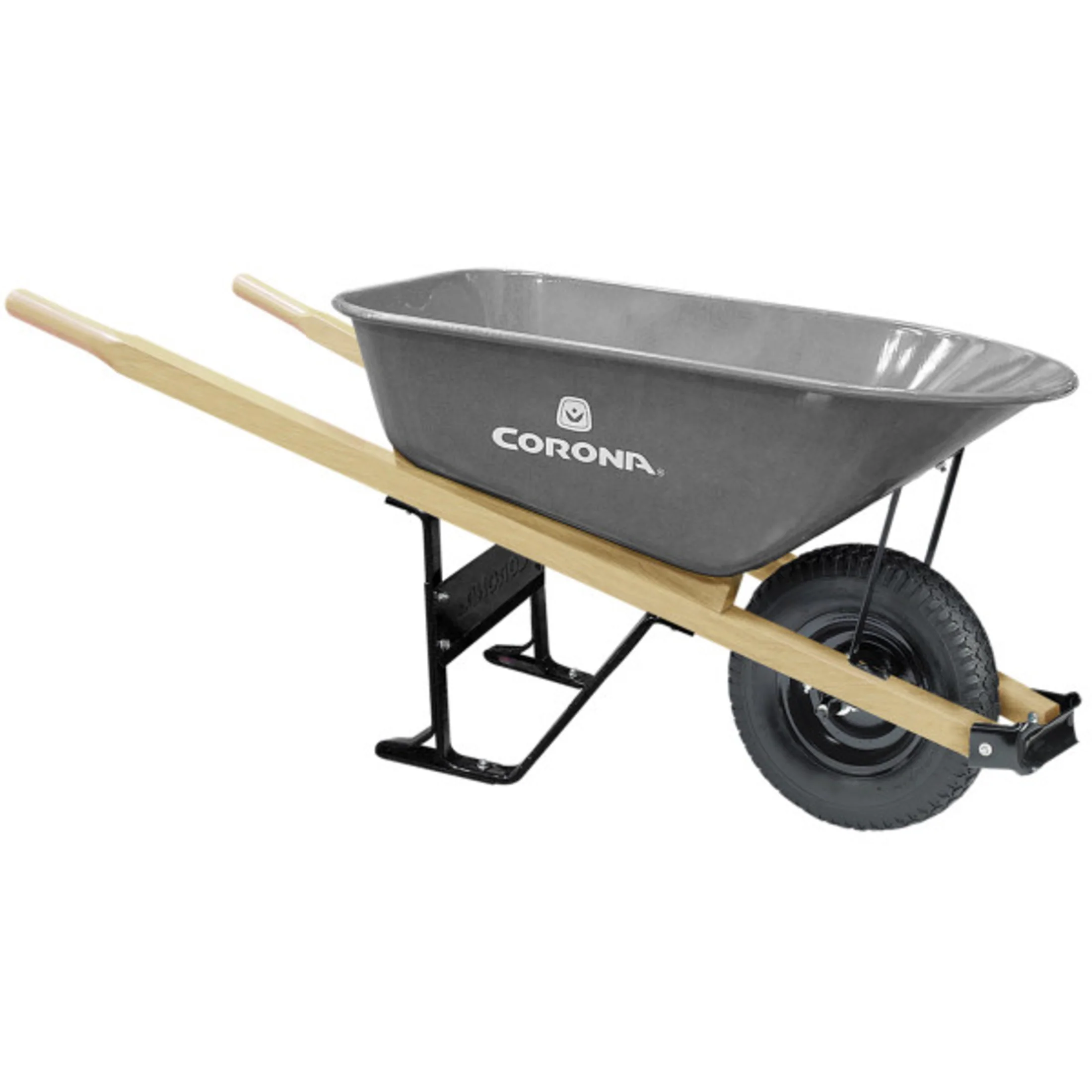 <p><span style="color: rgb(255, 255, 255);">Heavy-duty material transport cart with a deep, reinforced steel tray and a single pneumatic tire, designed for moving soil, gravel, concrete, and other construction materials over rough terrain.</span></p>