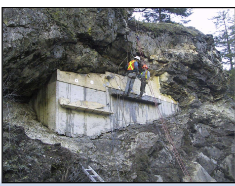 <p>Specifically designed buttress</p>