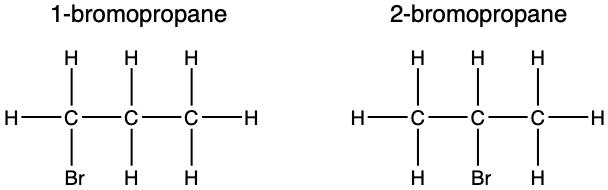 <p>Molecules that have the same molecular formula (the same number and types of atoms) but different structural arrangements, which gives them unique chemical properties and biological functions</p>