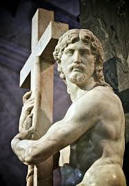 <p><span>Michelangelo: <em>Cristo della Minerva,</em></span></p>