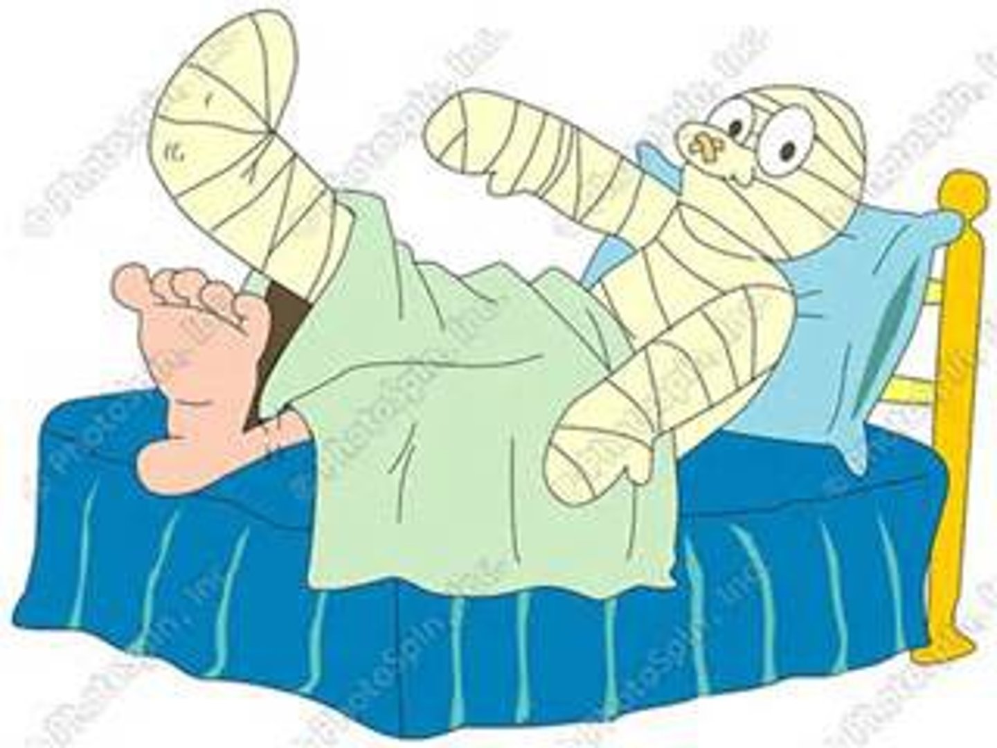 <p>injured person</p>