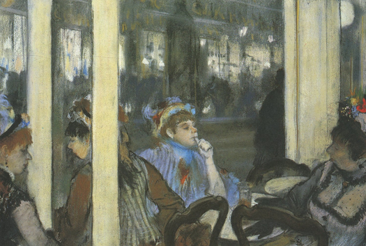 <p>Women at the Cafe Montmartre</p>