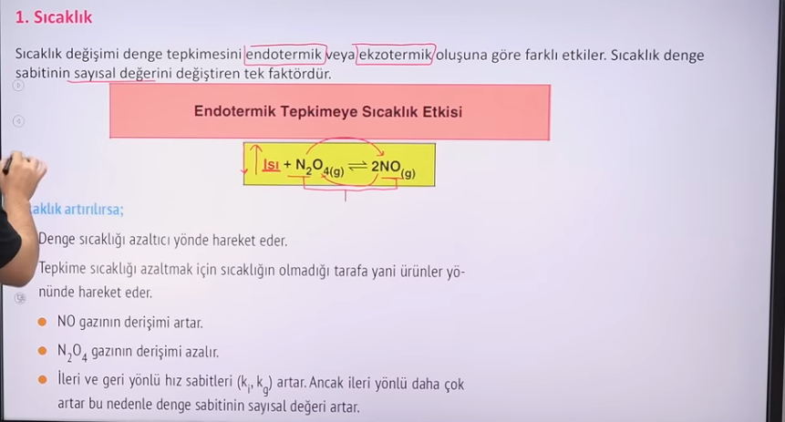 <p>Denge sabiti artar</p>