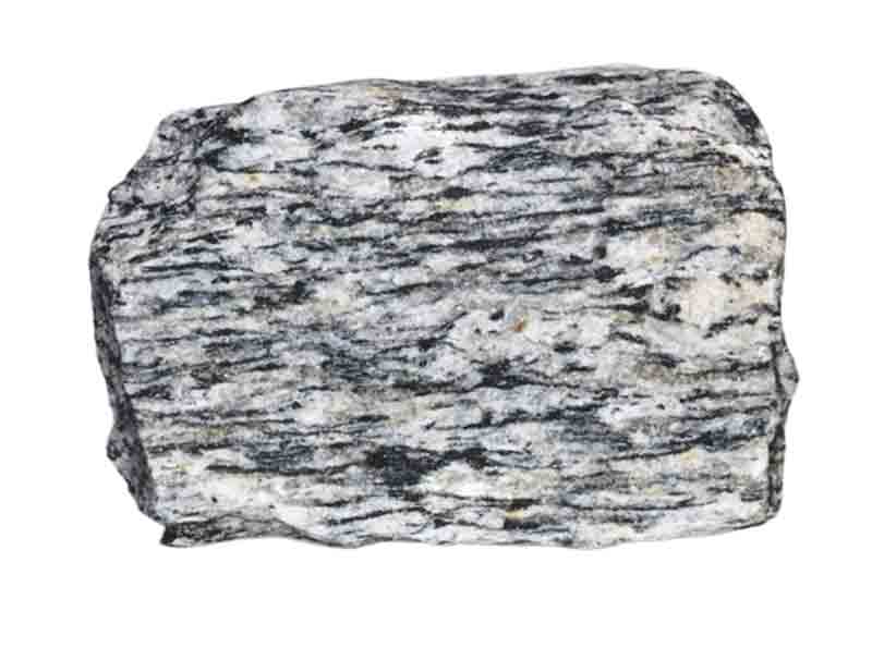 <p>Parallel alignment of linear minerals due to flow </p>