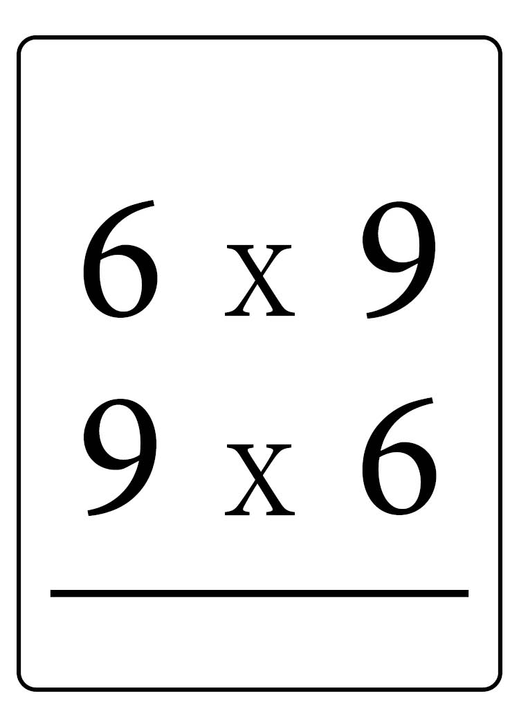 <p>6×9 or 9×6 = ?</p>