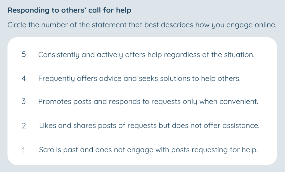 <p>This is an example of which specific type of Standard Rating Scale?</p>