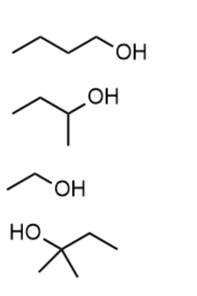 <p>which is most acidic</p>