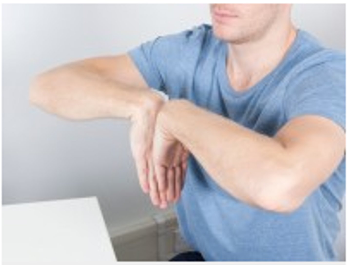 <p>ask pt. to hold both hands back-to-back while flexing wrists 90 degrees</p><p>acute flexion of wrist for 60s produces numbness and burning in a positive test</p>