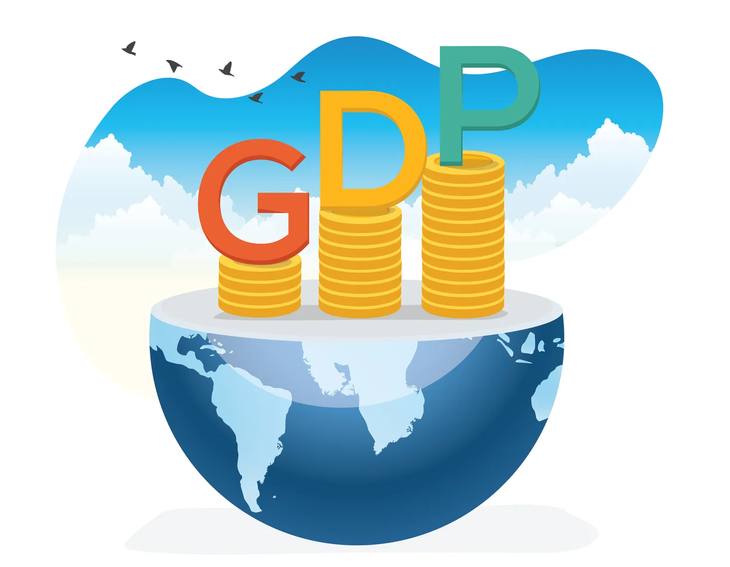 <p>GPD (Gross Domestic Product) </p>