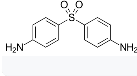<p>Bis-para-aminophenylsulphone; Type I antifolate schizontocide; used in leprosy.</p>