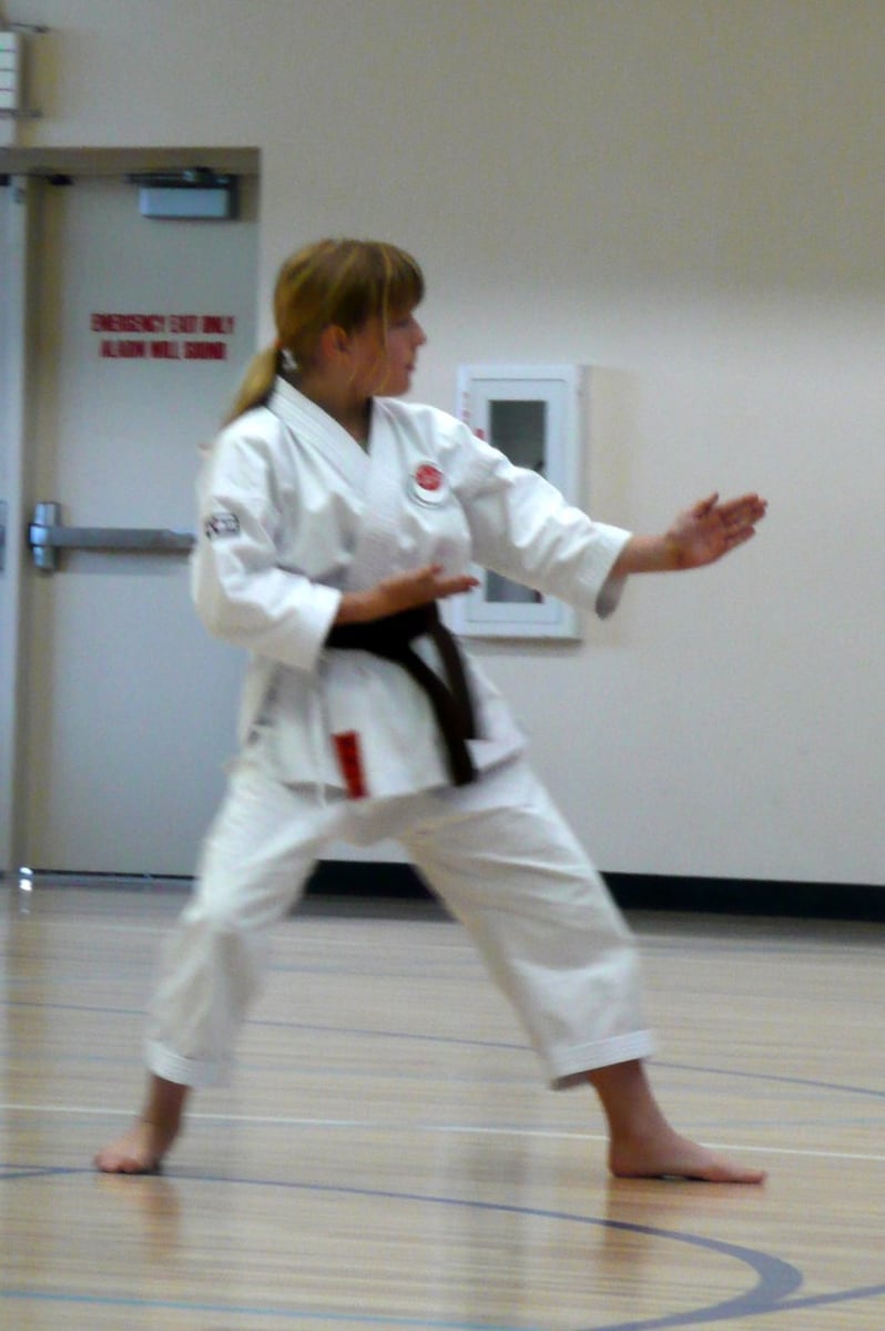 <p>(n): võ karate</p>