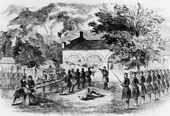 <p>The armory John Brown raided to steal weapons for a slave rebellion</p>