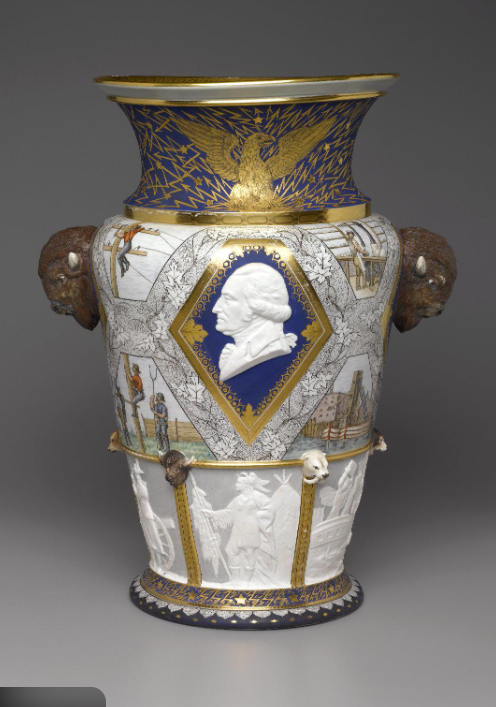 <p>Centennial Vase (Karl Müller, 1876)</p>