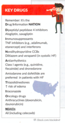 <p>"Drug Information NATION"</p><p>Dipeptidyl peptidase 4 inhibitors</p><p>Immunosuppressants</p><p>Non-DHP CCBs</p><p>Antiarrhythmics</p><p>Thiazolidinediones</p><p>Itraconazole</p><p>Oncology drugs</p><p>NSAIDs</p>