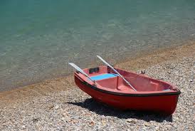 <p>the first beached rowboat</p>