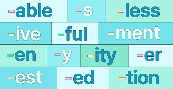 <p>Suffixes</p>